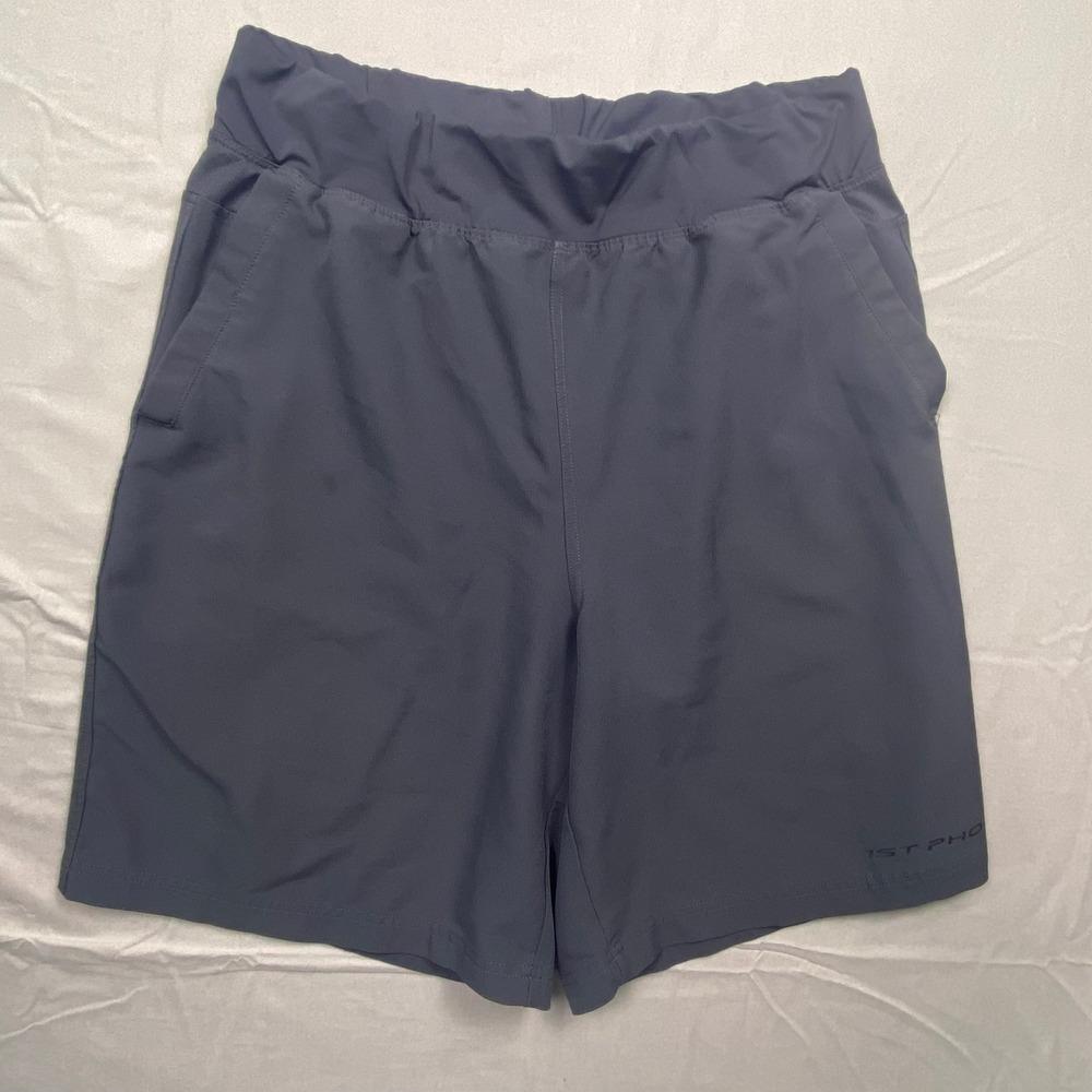 1st Phorm Mens M Athletic Training Shorts Gray Legion Of Boom Gym Workout Street